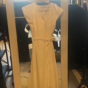 English Factory White Wrap Dress